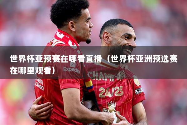 世界杯亚预赛在哪看直播（世界杯亚洲预选赛在哪里观看）